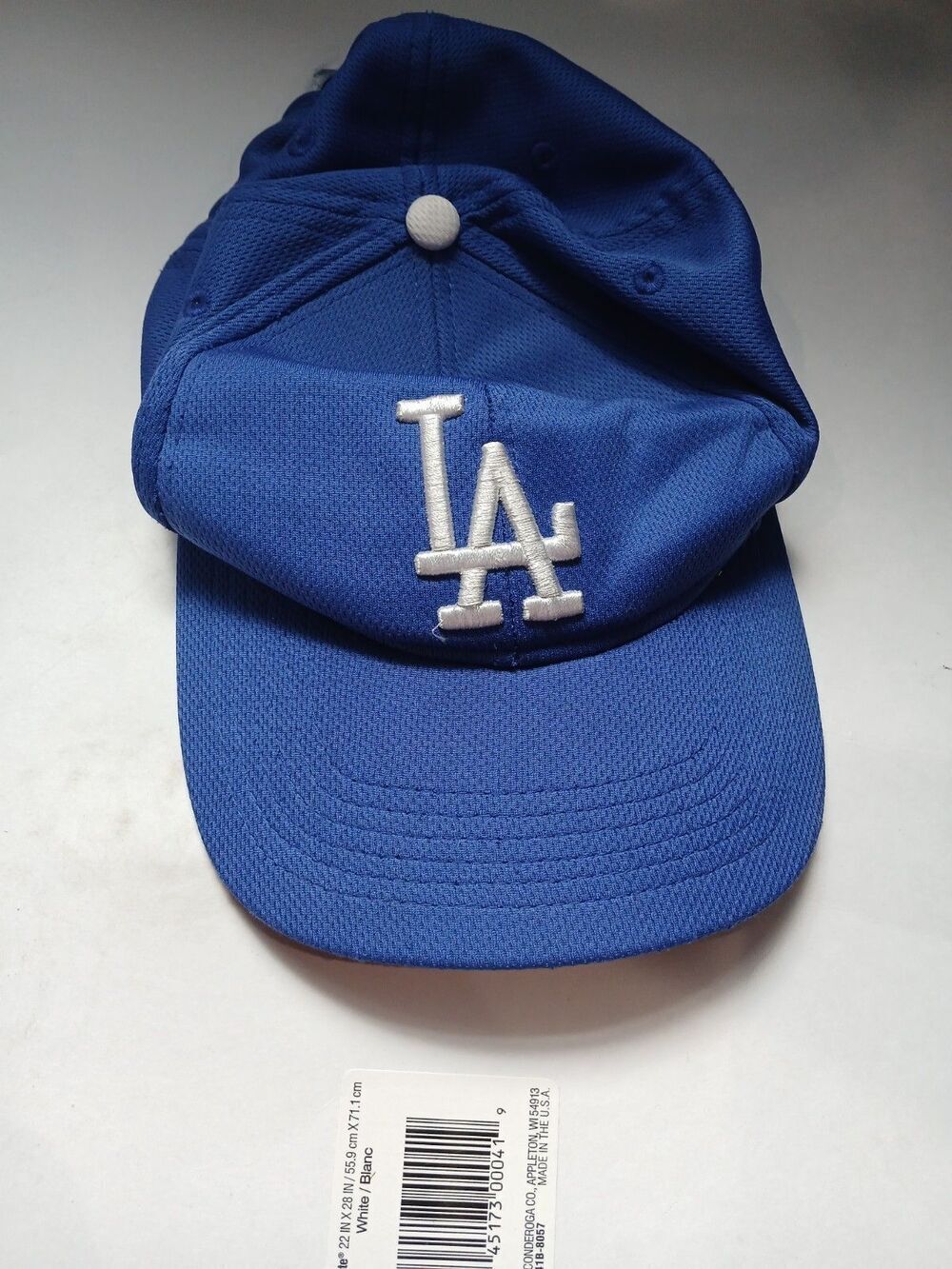 LA Dodgers Youth MLB Baseball Cap Adjustable Blue Kids Hat
